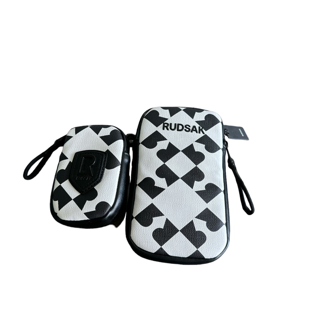 RUDSAK 2 pieces, hang phone bag and change bag